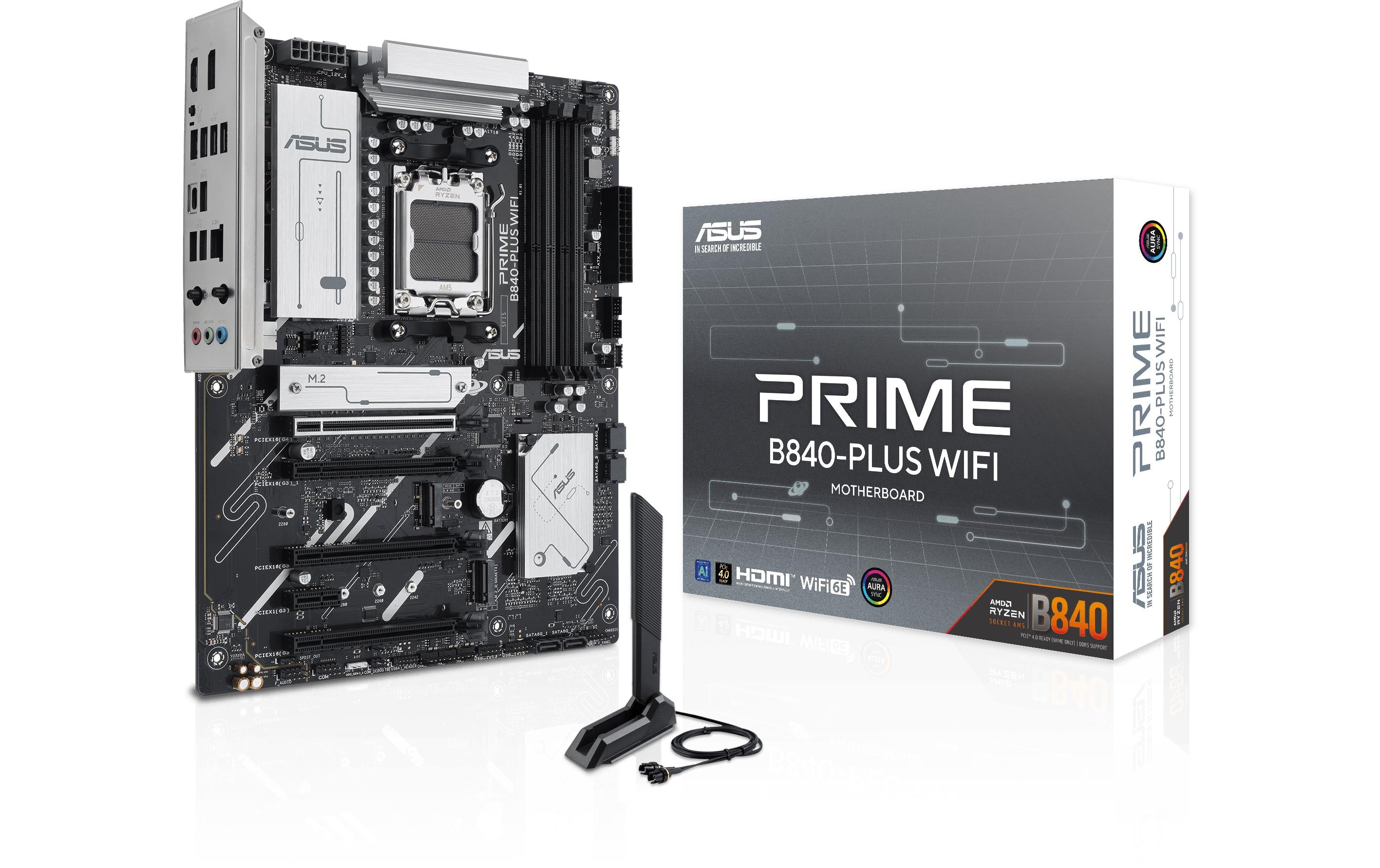 ASUS PRIME B840-PLUS WIFI, ATX AM5, AMD B840