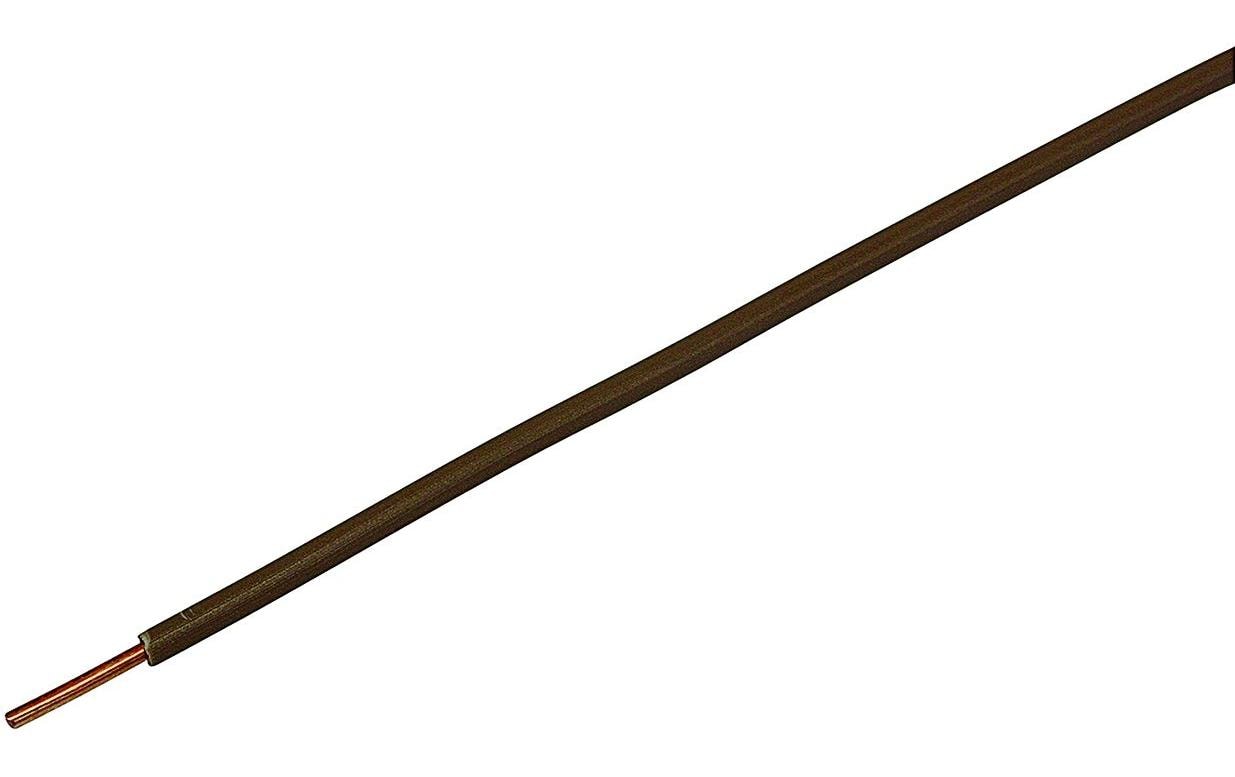 Steffen T-Draht 1.5mm2, rot, 20m CU blank, Isolation PVC