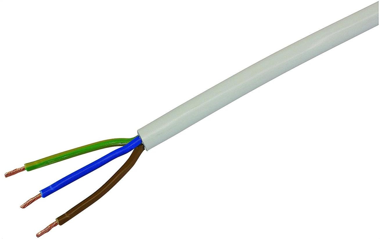 Installationskabel TD 3x 1.5mm2 weiss, 20m