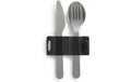 Lékué Besteck Basics To Go Stahl, Silber