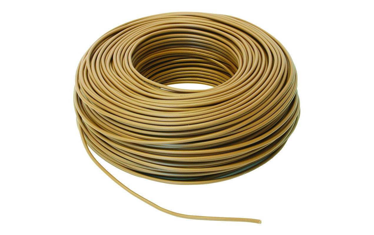 Steffen T-Draht 1.5mm2, schwarz, 100m CU blank, Isolation PVC