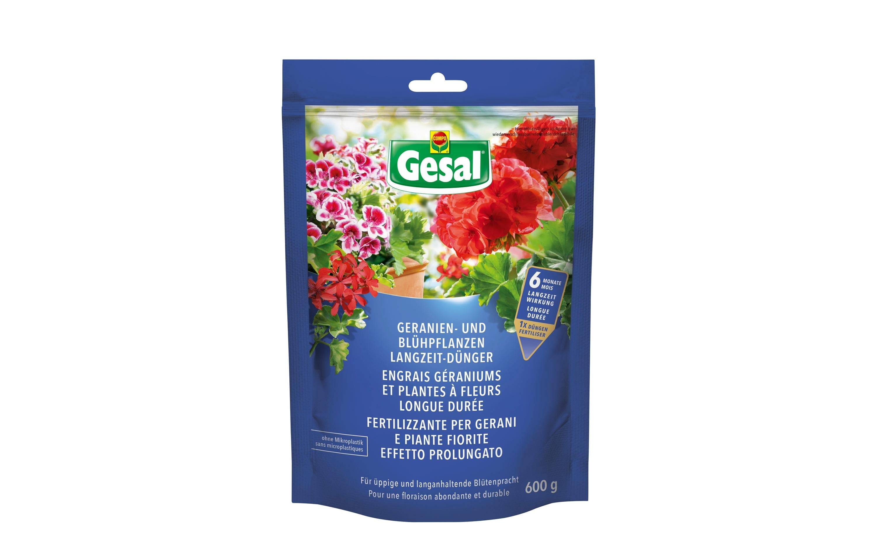 Gesal Geranien und Blühpflanzen Langzeit-Dünger 600 g