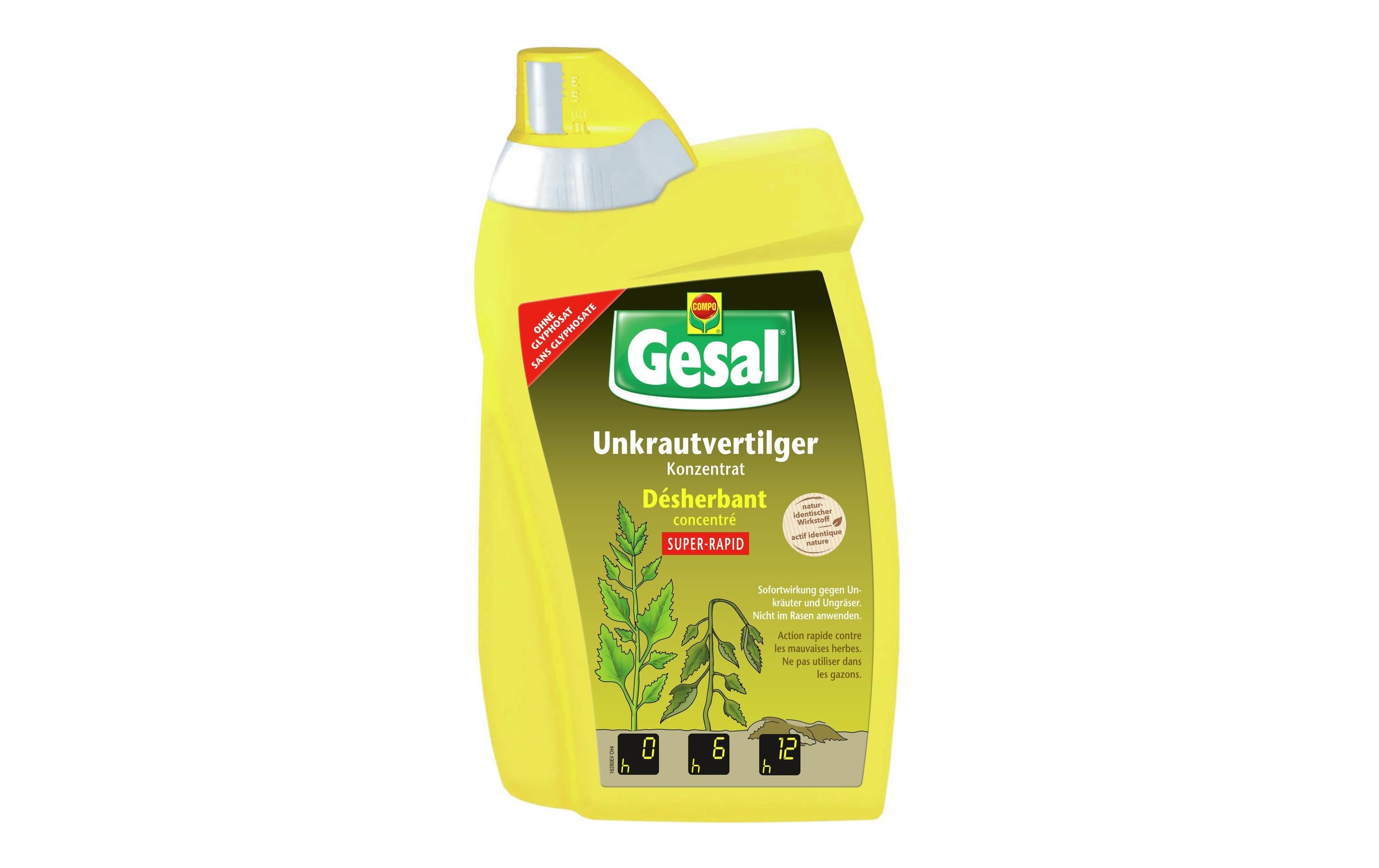 Gesal Unkrautvertilger SUPER-RAPID Konzentrat 800 ml