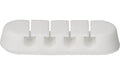 MULTI STOP Set 3x weiss 2 Stück, 10.2x4cm, weiss