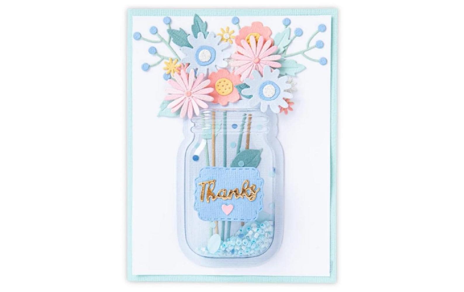 Sizzix Schüttelkuppel 3D Krug Shaker Domes 6PK