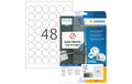 Herma Universal-Etiketten 30mm 4387 weiss 1200 St./25 Blatt