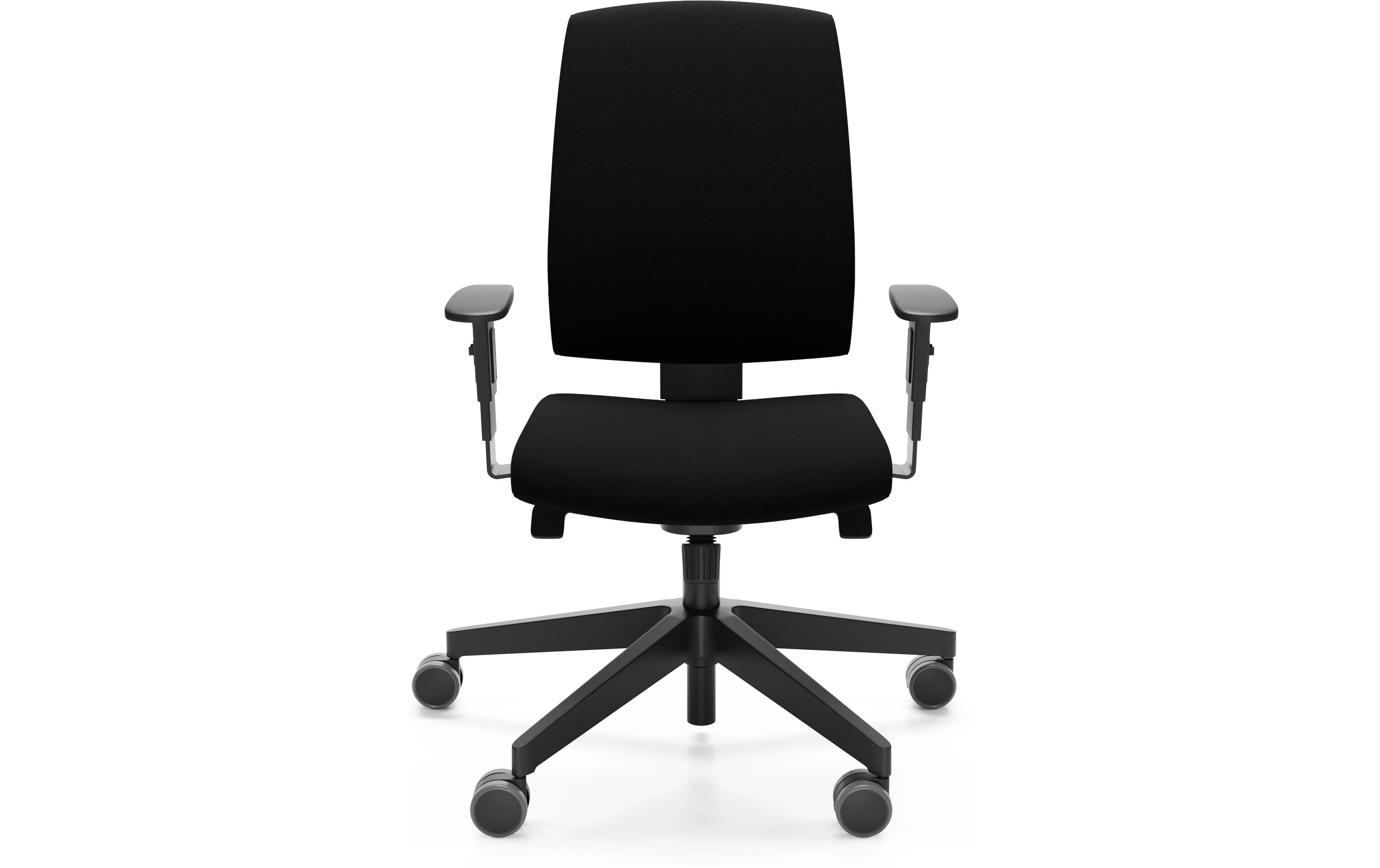 Profim Bürostuhl Raya 21S Farbe: Schwarz, mit Armlehnen