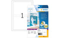 Herma DVD-Einleger 5037 25 Etiketten, 25 Blatt