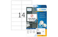 Herma Universaletiketten 5081 ablösbar, 105 x 42,3 mm, 350 Stück