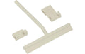 Aquanova Duschabzieher Arvid, Linen Matt, 30% Metall, 70% Silikon