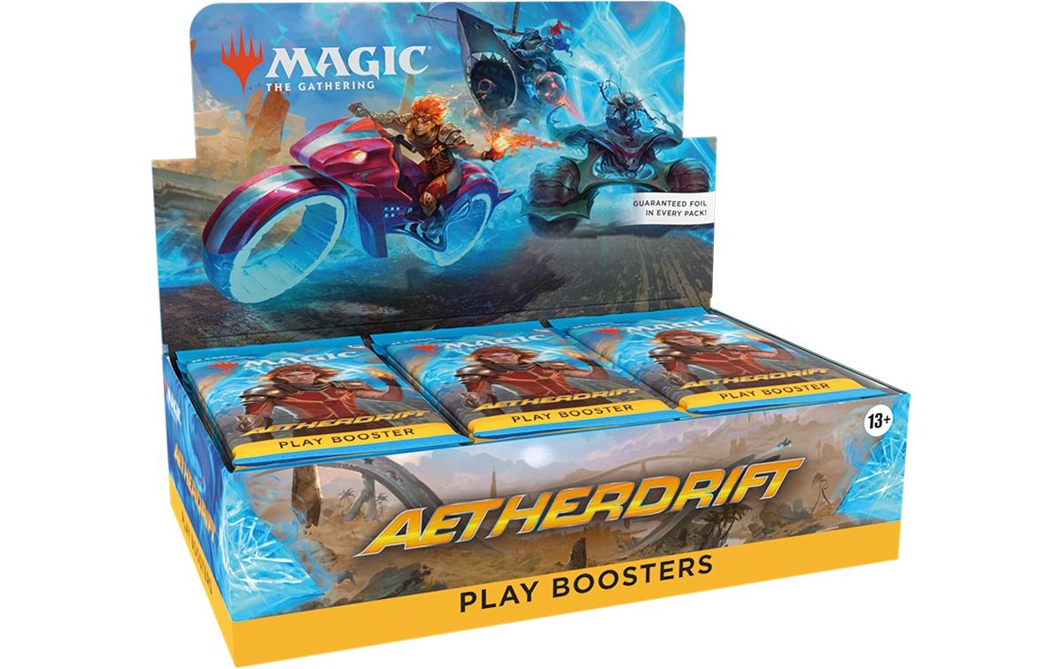 MTG Aetherdrift Play-Booster Display ENGLISCH