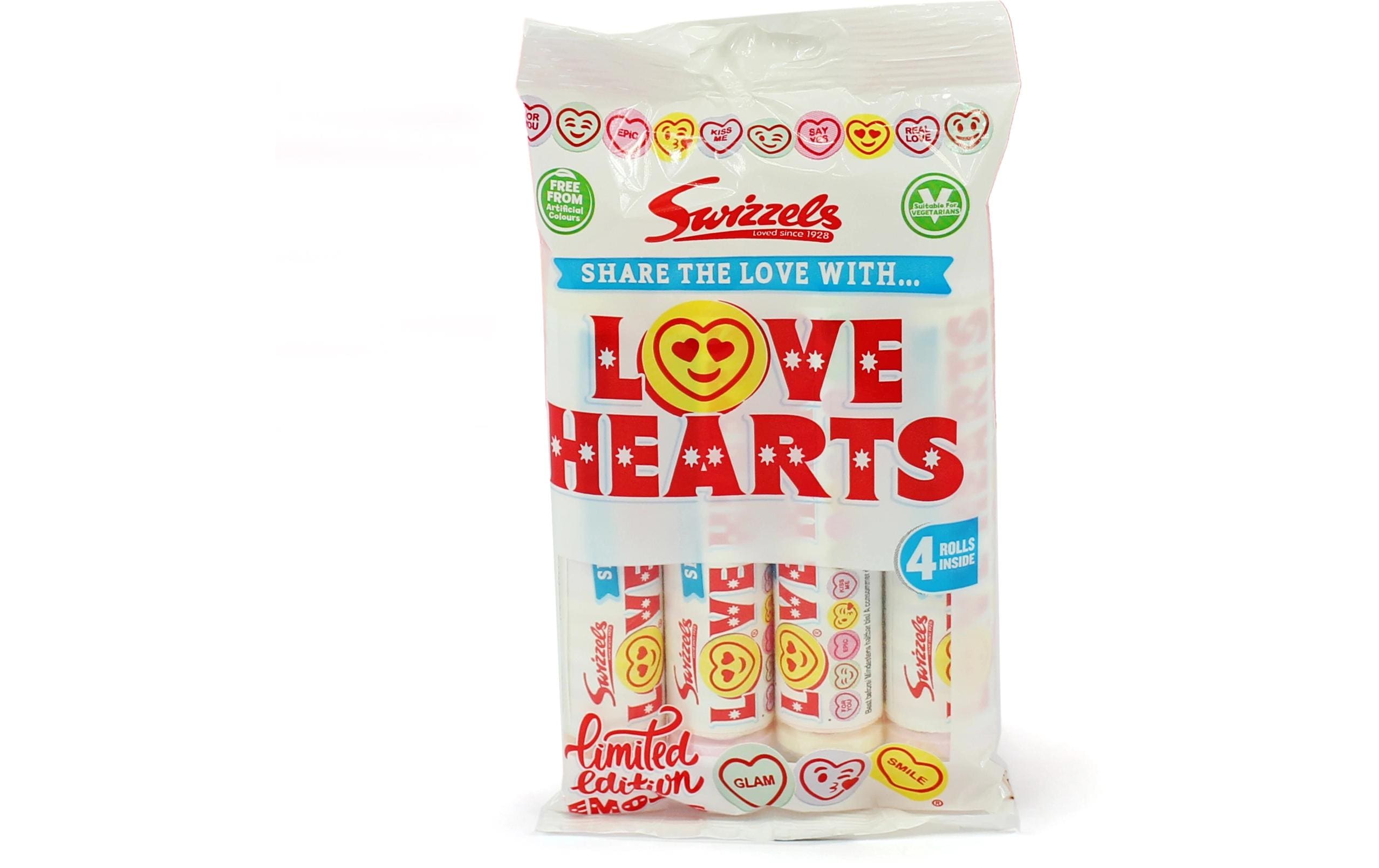 Swizzels Love Hearts 4 x 29.5 g