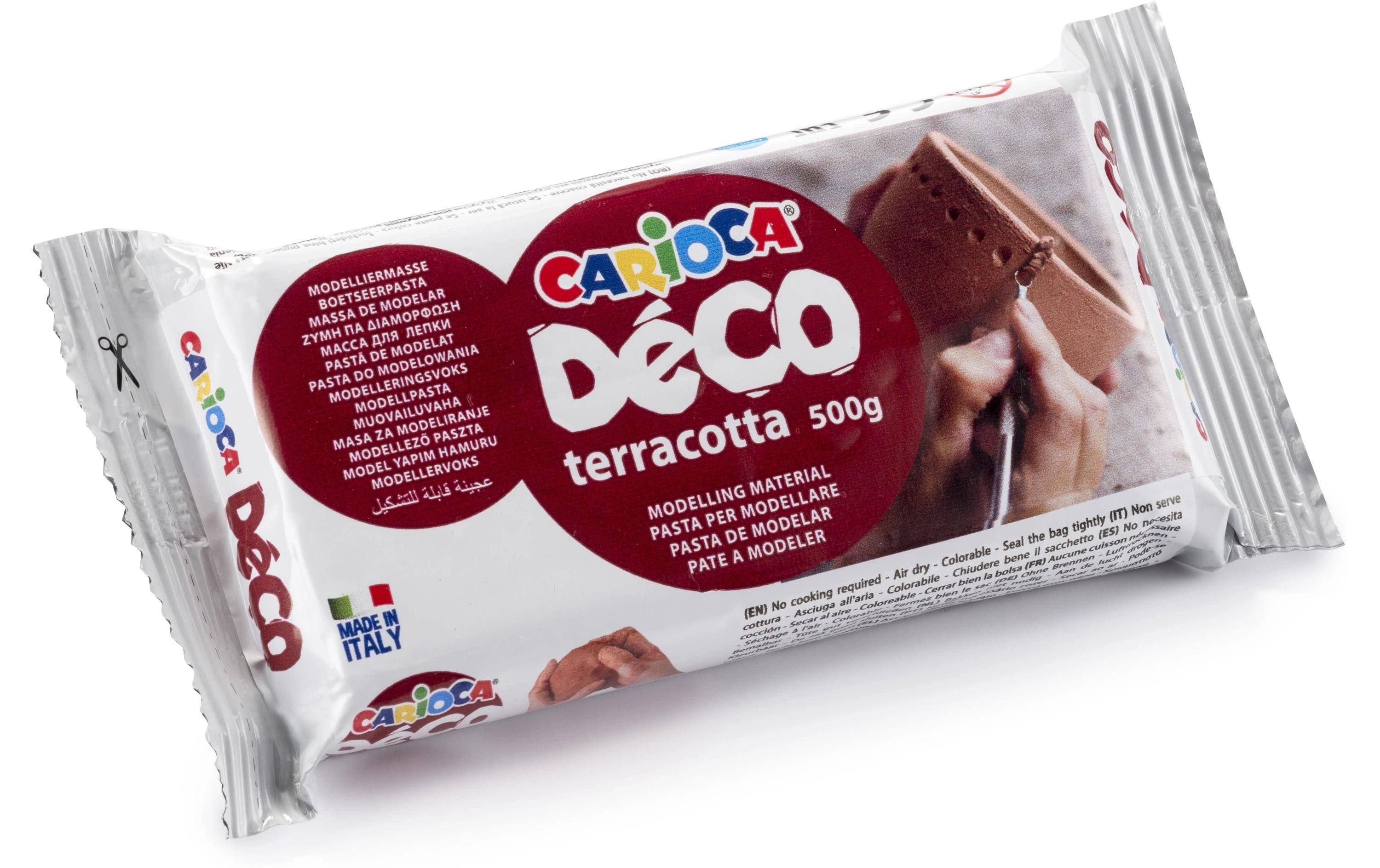 Carioca Modelliermasse Déco terracota 500g