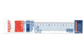ARDA Massstab 20cm transparent UNI Lineal 15cm