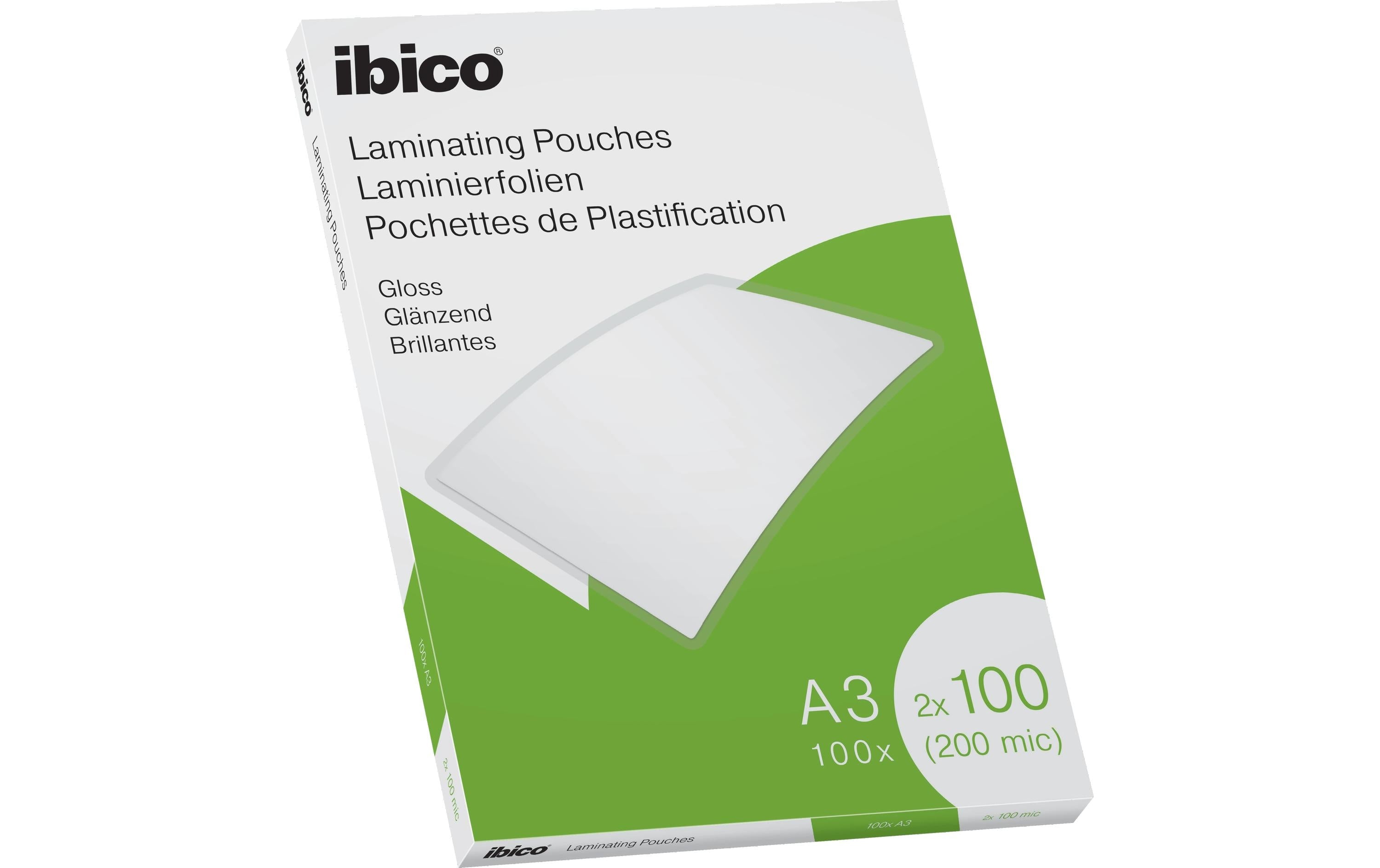 Ibico Laminierfolie A3 100 mic, 100 Stück, glänzend