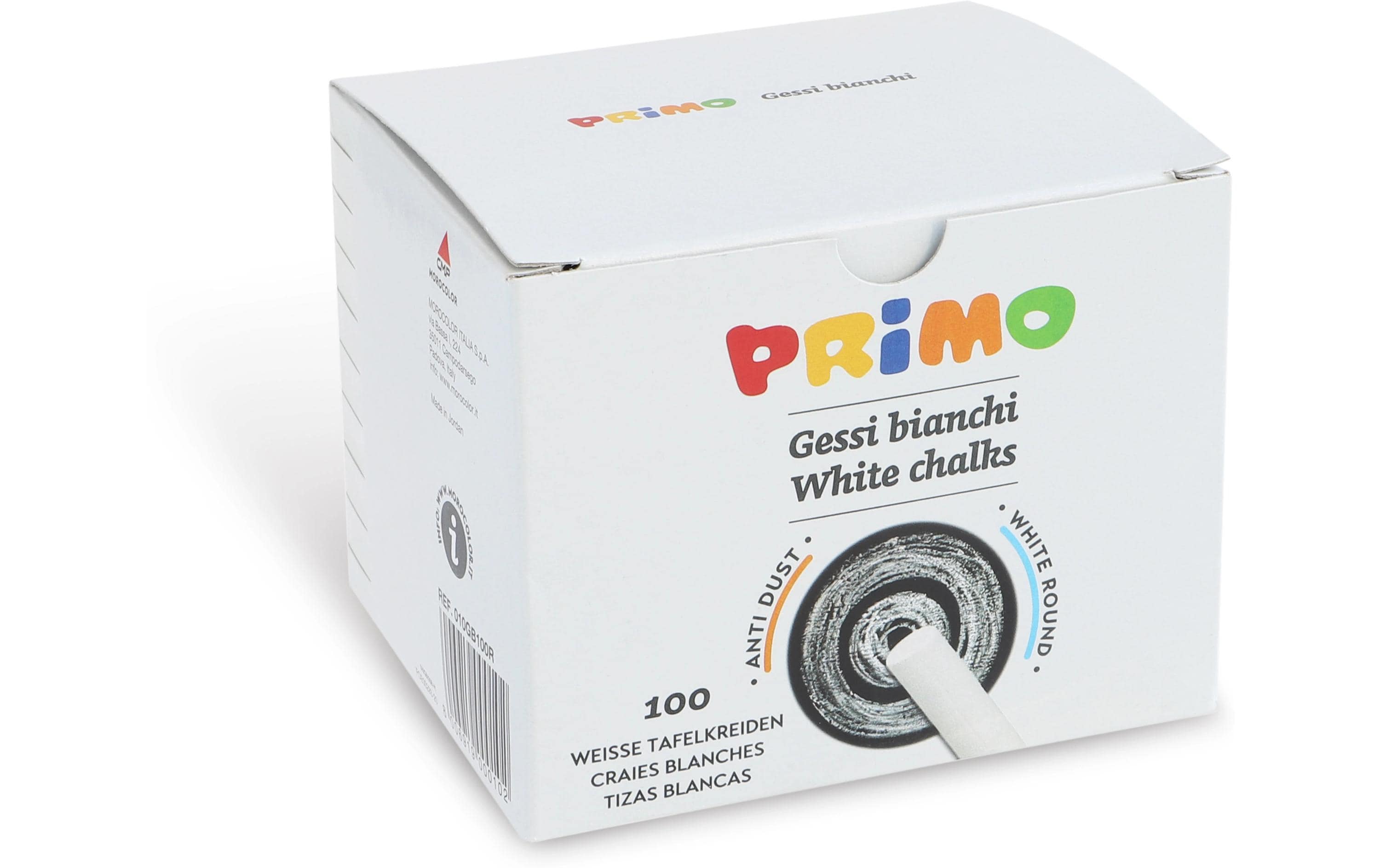 Primo Wandtafelkreide, weiss 100 Stück