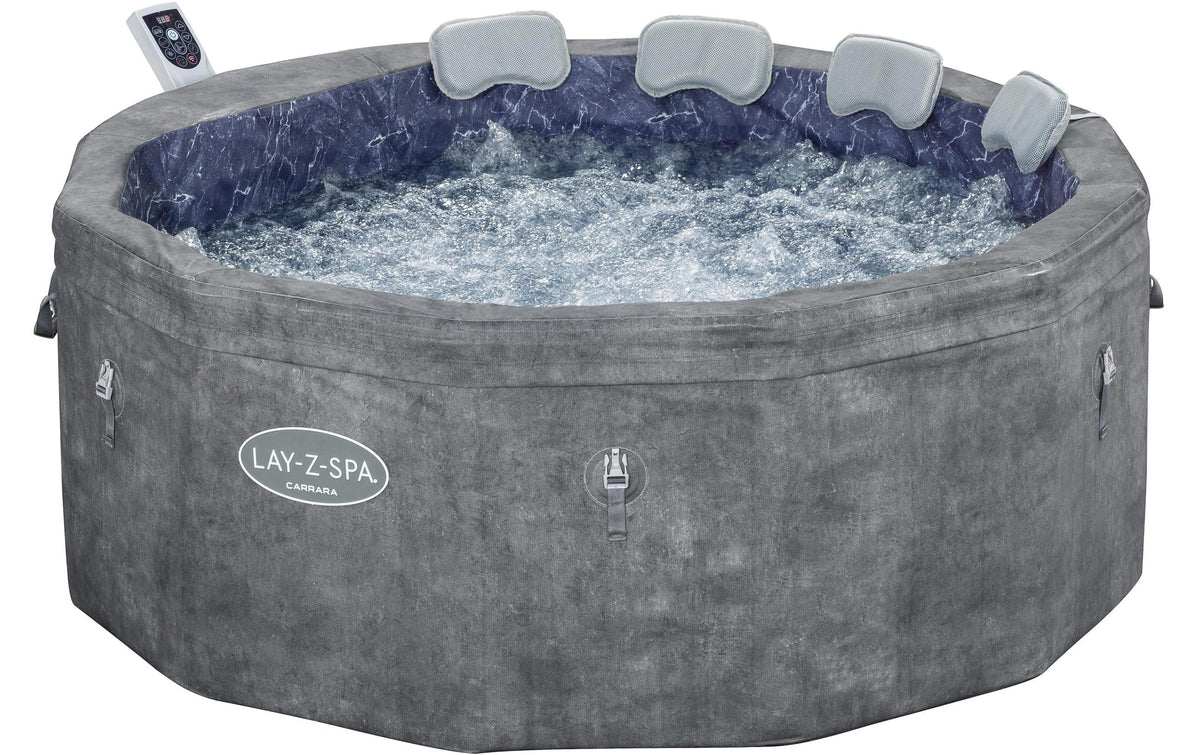 LAY-Z-SPA Energieeffizienter Whirlpool . Carrara AirJet mit App-Steuerung 6 Pers