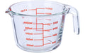 relaxdays Messbecher 1 Liter Borosilikatglas