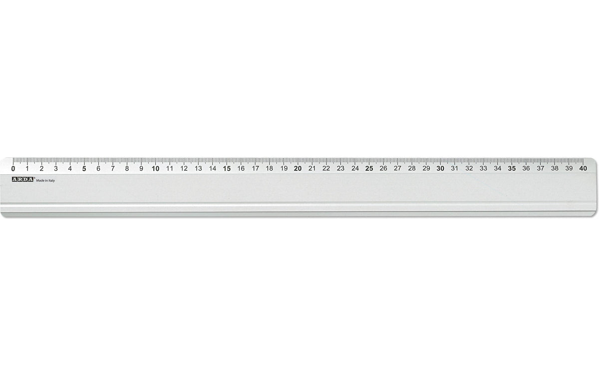 ARDA Massstab Alu Profil 40cm mit Tuschkante