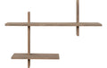 House Nordic Wandregal Ovada, Holz 60x15x44 cm, Kiefernholz