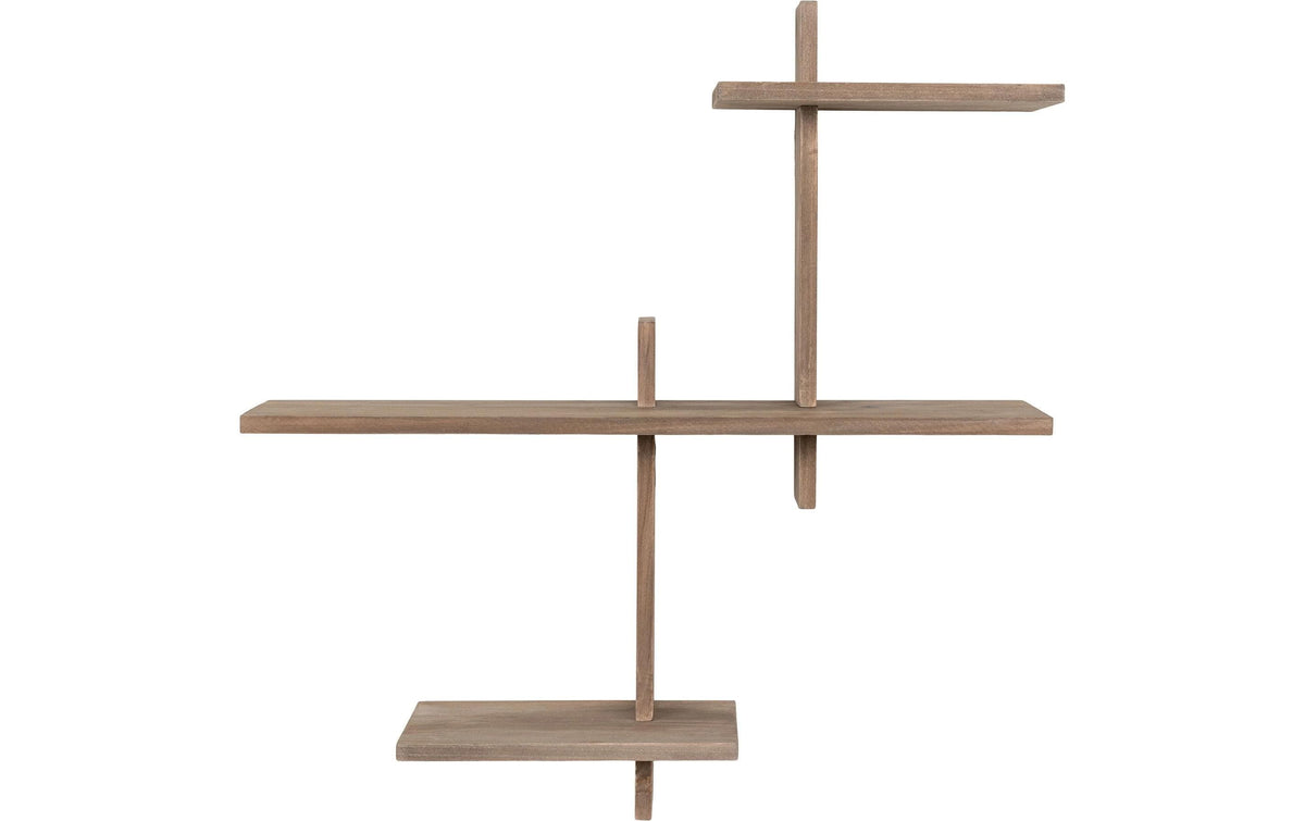 House Nordic Wandregal Gavi, Holz 53x15x56 cm, Kiefernholz