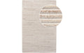 House Nordic Teppich Mango, Ivory 160x230 cm, handgewebt, quadratisch