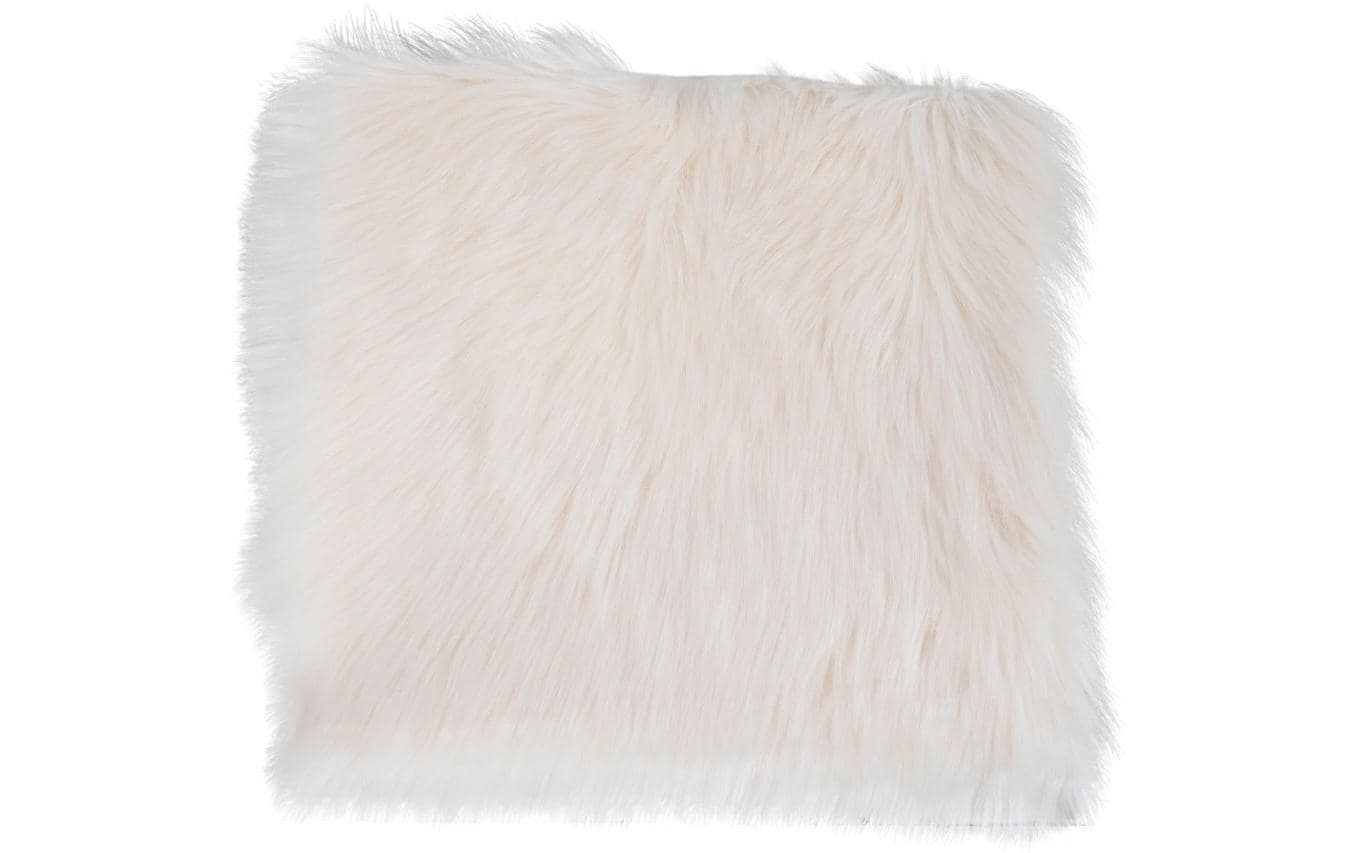 House Nordic Lammfell-Imitat, Ivory 40x40 cm, 100% Polyester