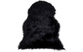 House Nordic Lammfell-Imitat, Schwarz 50x85 cm, 100% Polyester
