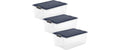 Rotho Set Box 38l COMPACT 3 tlg. 57 x 40 x 32