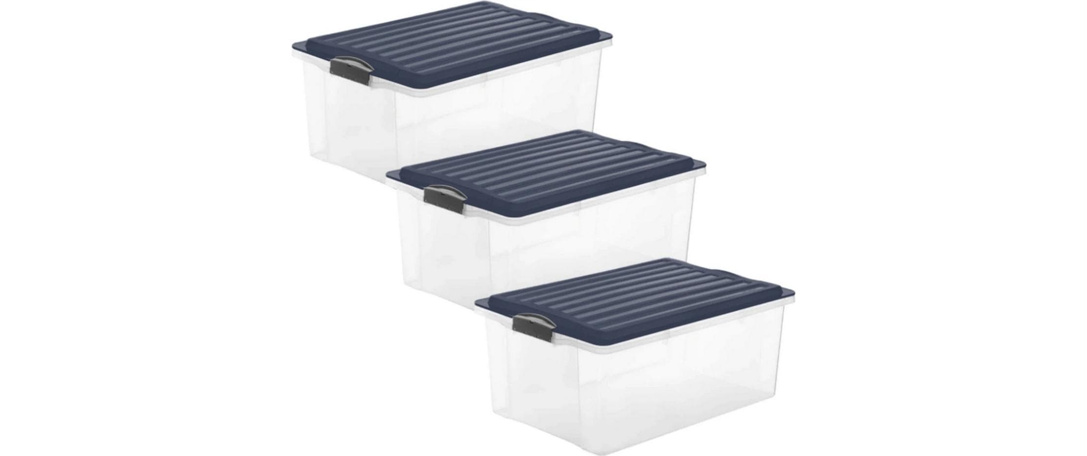 Rotho Set Box 38l COMPACT 3 tlg. 57 x 40 x 32