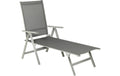 Acamp Liegestuhl Urban Platin 66 x 60 x 112 cm