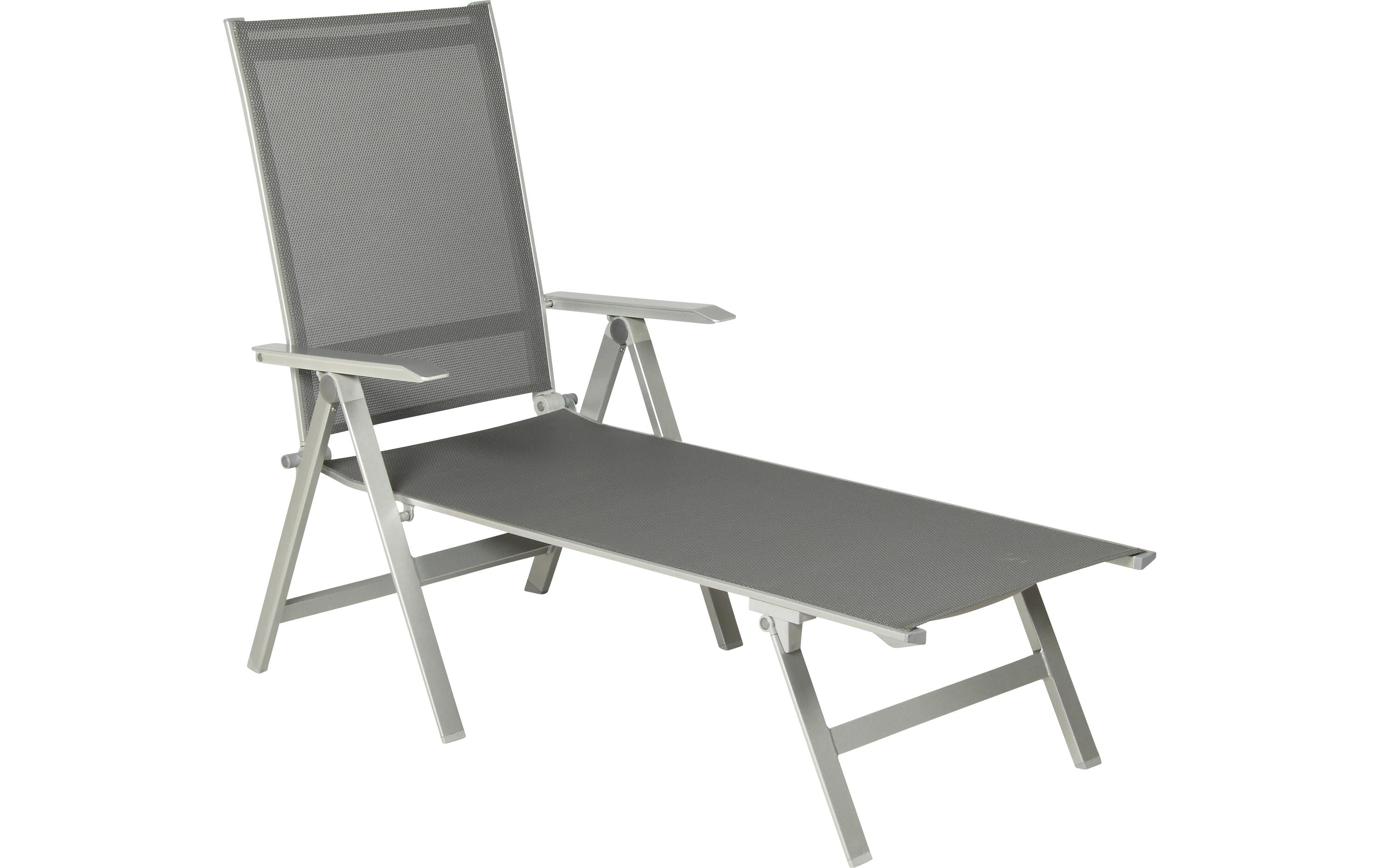Acamp Liegestuhl Urban Platin 66 x 60 x 112 cm