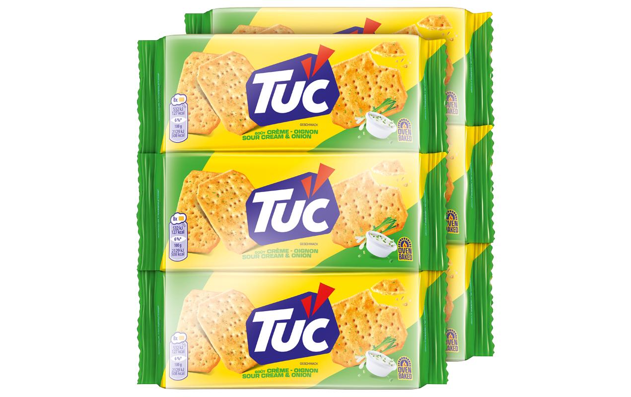 LU Cracker Sour Cream Onion 6 x 100 g