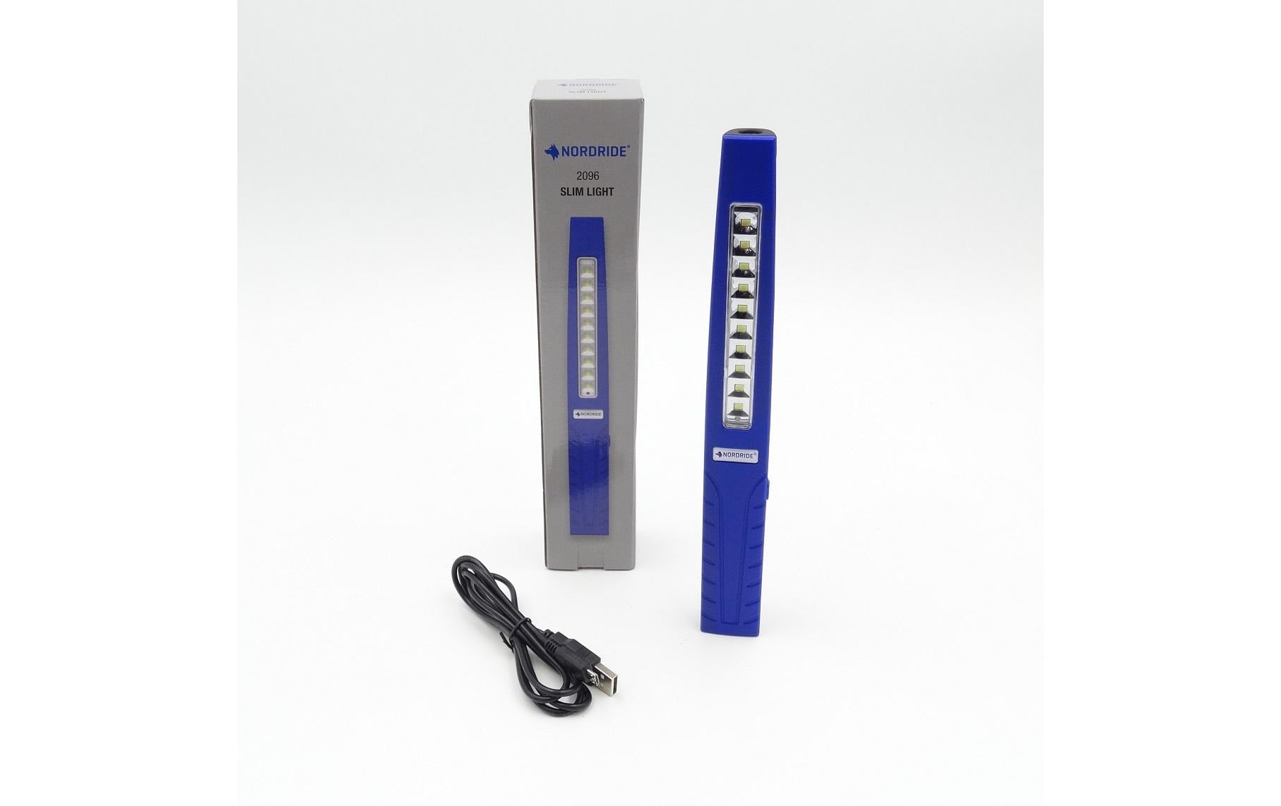 Nordride LED Handl Slim IP54, 520lm, Li-Ion 3,7V
