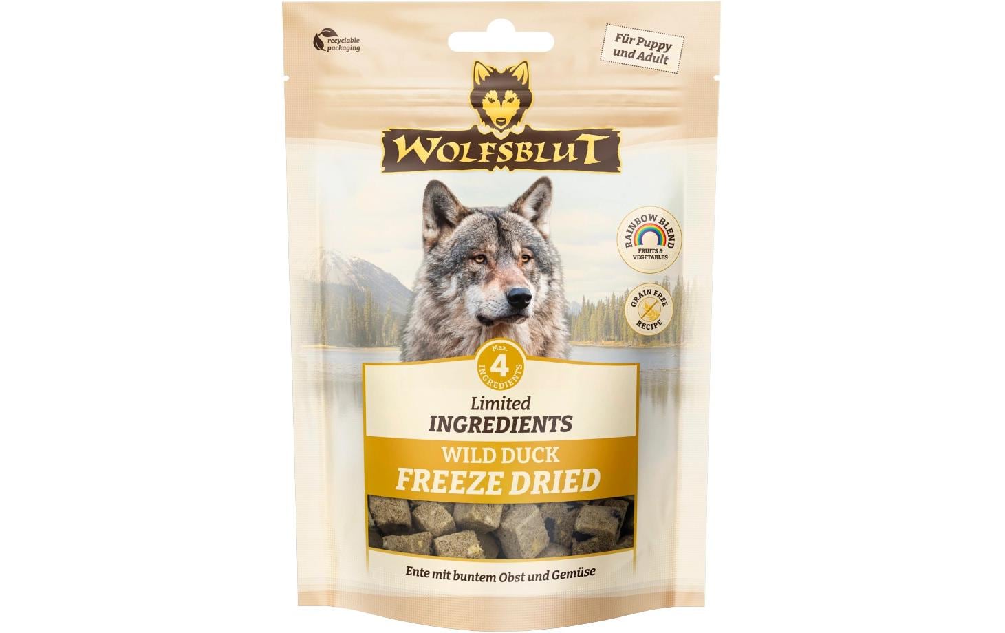 Wolfsblut Freeze Dried Wild Duck 40g Limited Ingredients