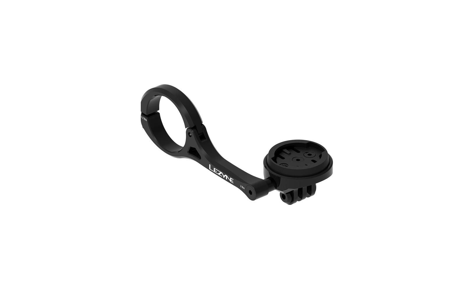 Garmin/Wahoo GPS Forward Mount With Gopro schwarz