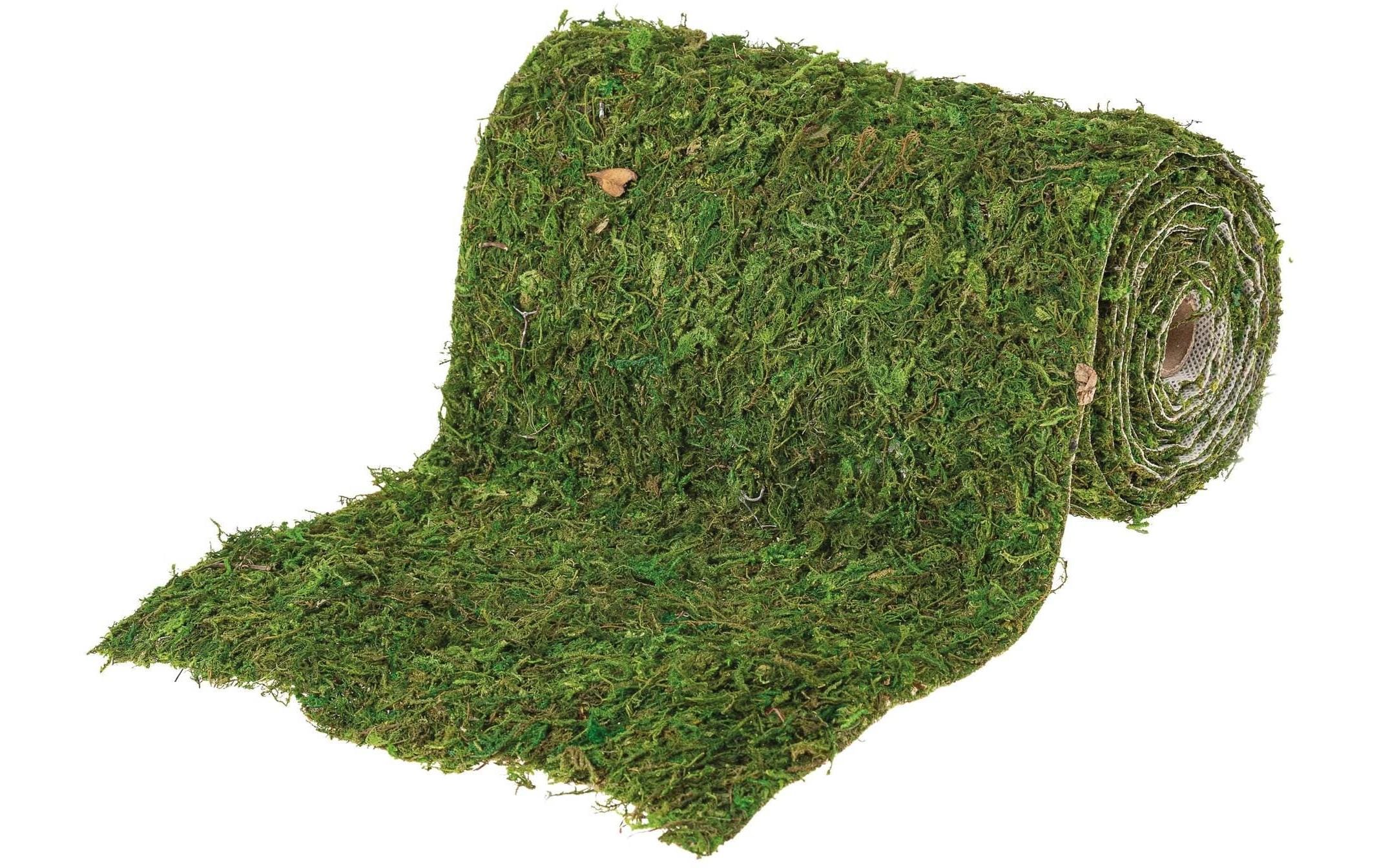 Opiflor Moosmatte auf Textilfaser zuschneidbar, 200x20 cm