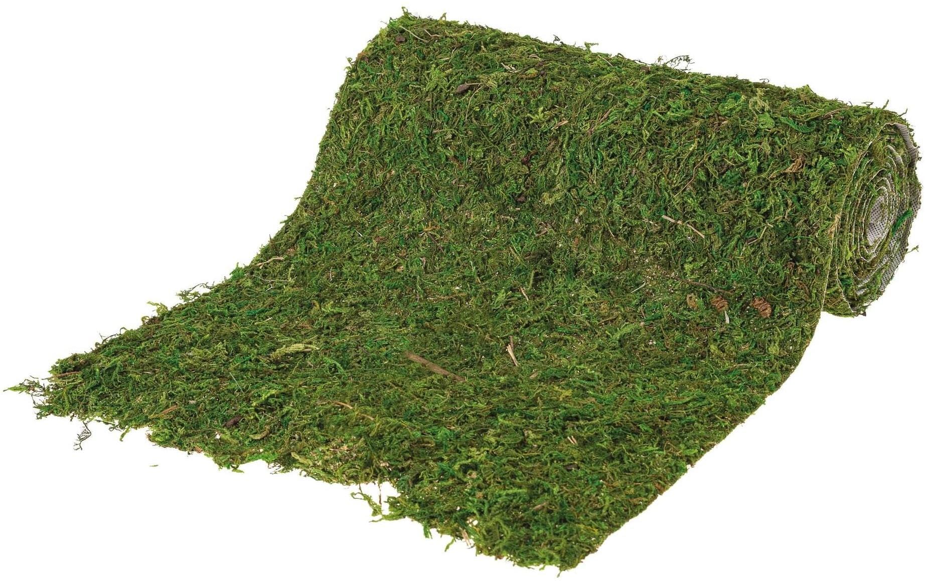 Opiflor Moosmatte auf Textilfaser zuschneidbar, 200x30 cm