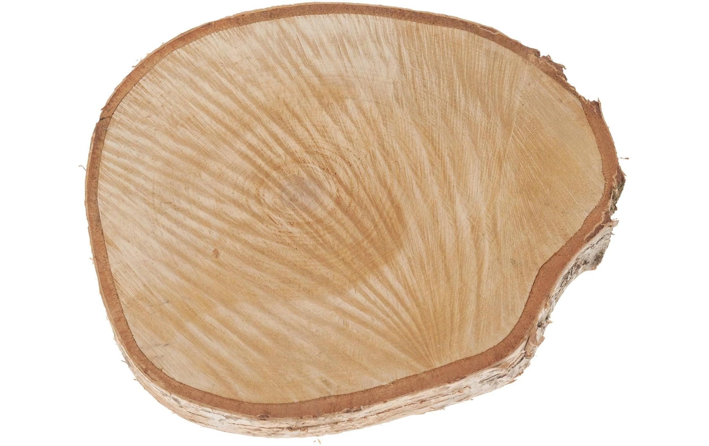 Opiflor Holzscheibe Birke rund 40x3.5-4 cm (DxH)