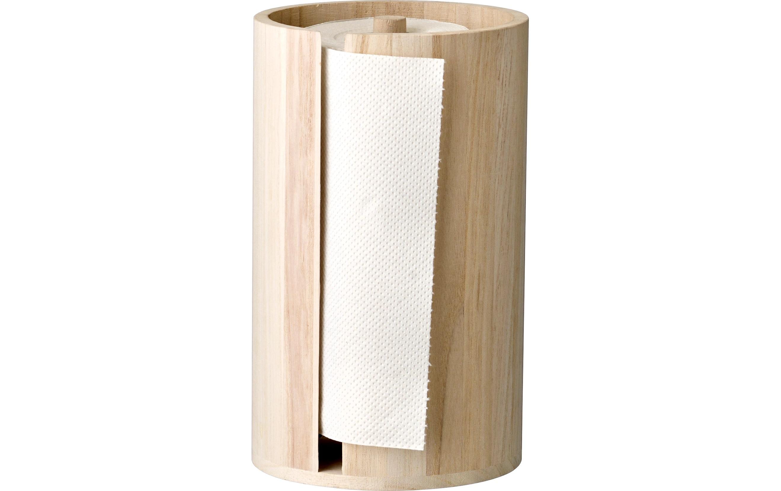 Bloomingville Papierrollenhalter Celian Holz, 14.5x25.5 cm (DxH)