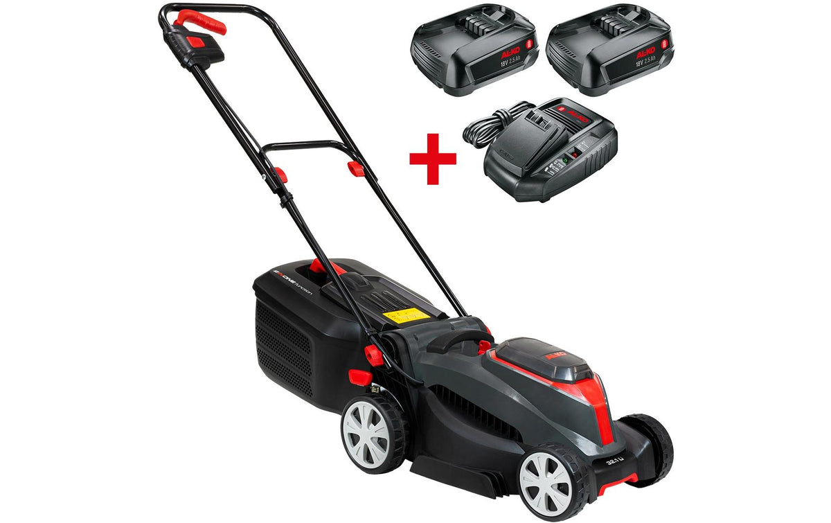 AKKU-RASENMÄHER 32.1 LI 18V (SET) KIT inkl. 2 Akku 2.5Ah, Ladegerät C50 Li