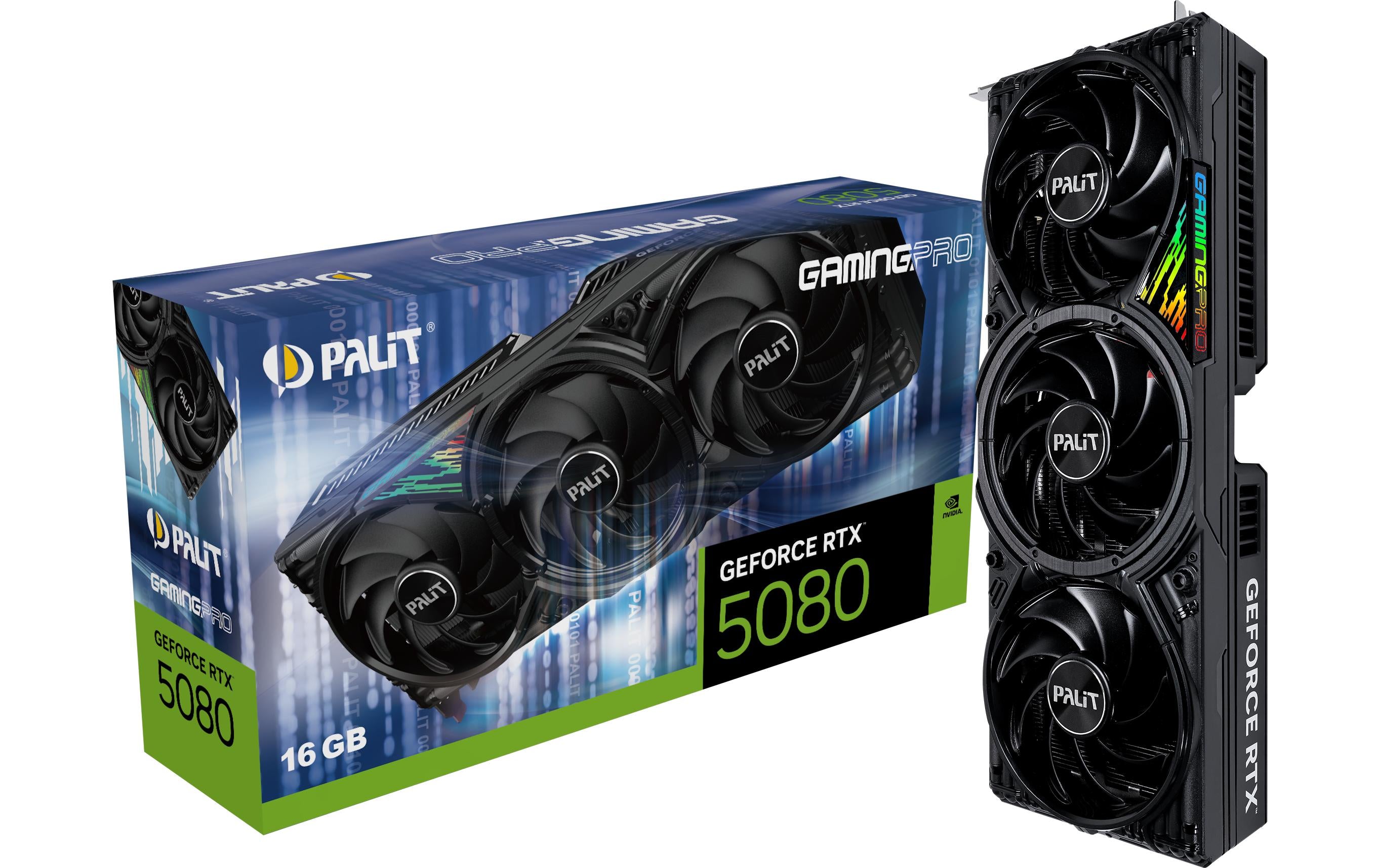 Palit RTX5080 GamingPro, 16GB GDDR7