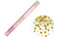 Partydeco Konfettikanone Kreise gold/silber, 60 cm