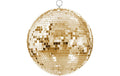 Partydeco Hängedekoration Discokugel gold, D: 30 cm
