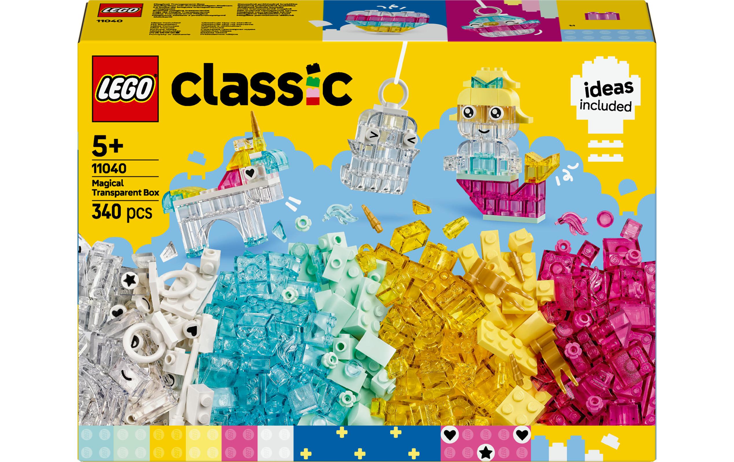 LEGO Zauberbox mit durchsichtigen Steinen LEGO Classic