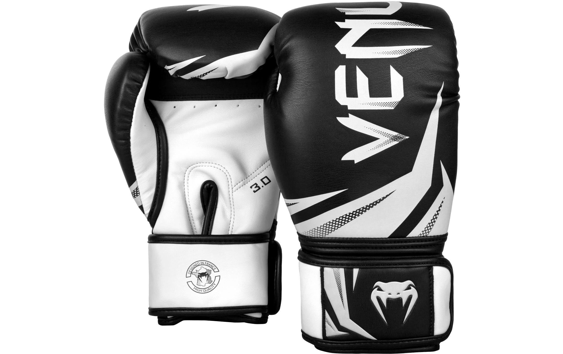 Venum Challenger 3.0 Boxing Gloves Gr.12 Oz,Black/White