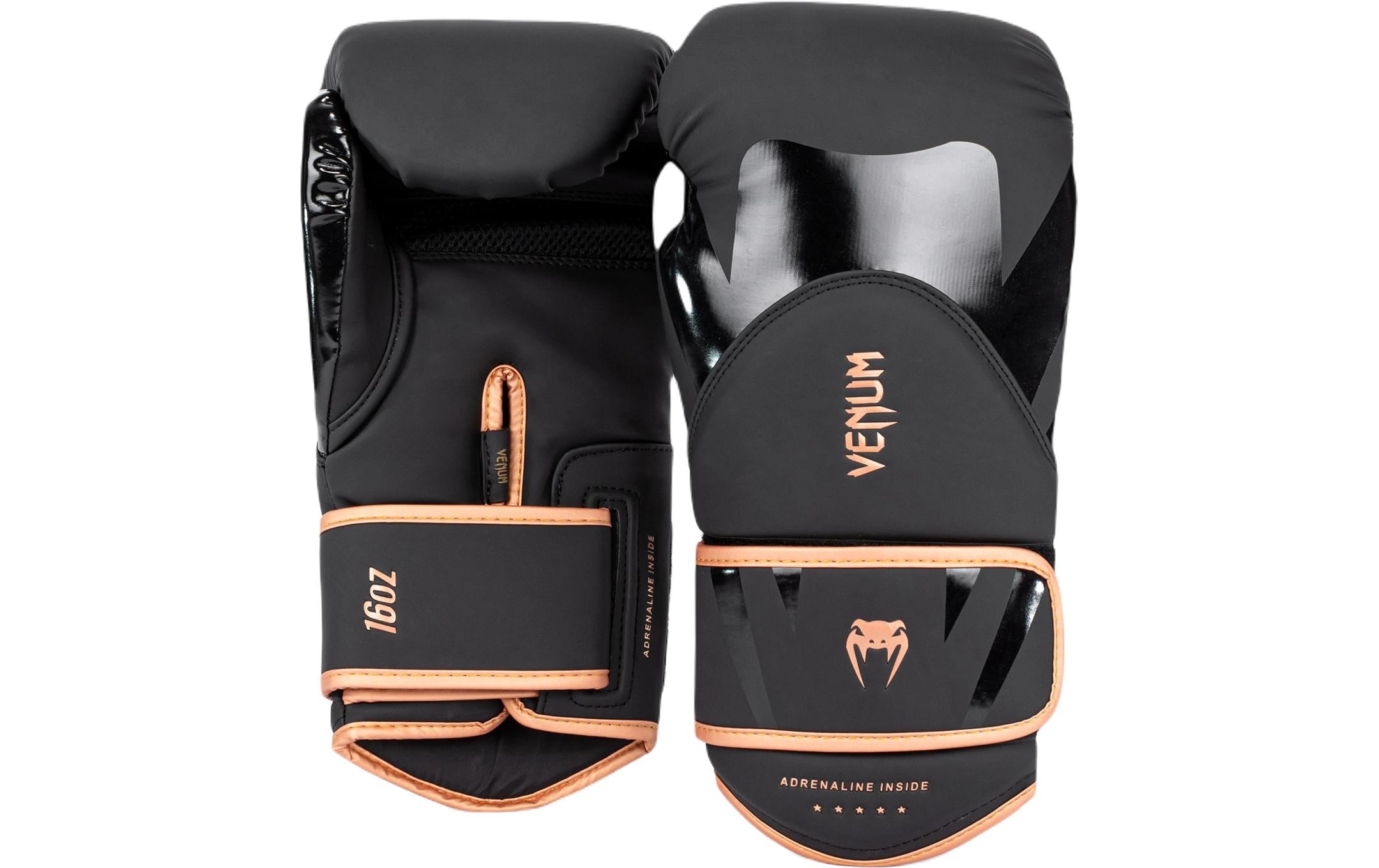 Venum Challenger 4.0 Boxing Gloves Gr.12 Oz,Black/Bronze