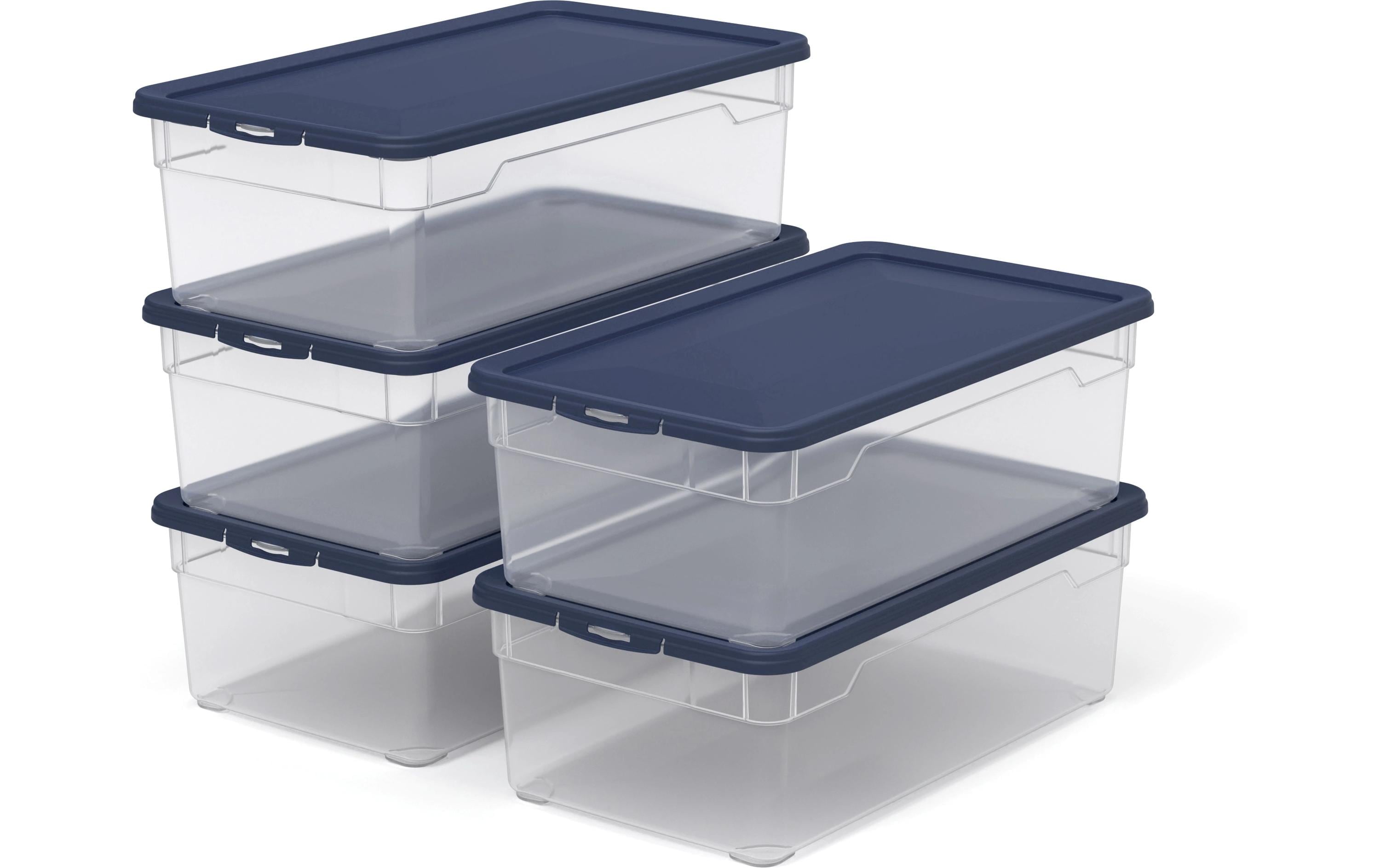 Rotho Set Box 5l CLEAR 5 tlg. 33,5 x 19 x 28,5