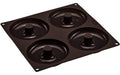 Lurch Backform Flexi Bagels Silikon, 26x26cm, für 4 Bagels 11.8cm