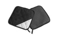 Lurch Topflappen Schwarz, Silikon, 2er-Set